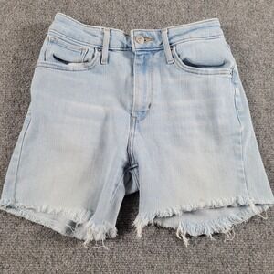 Levis 721 Cut Offs Womens (Size 27 Label) 721 High Rise Shorts Skinny 5 Pocket